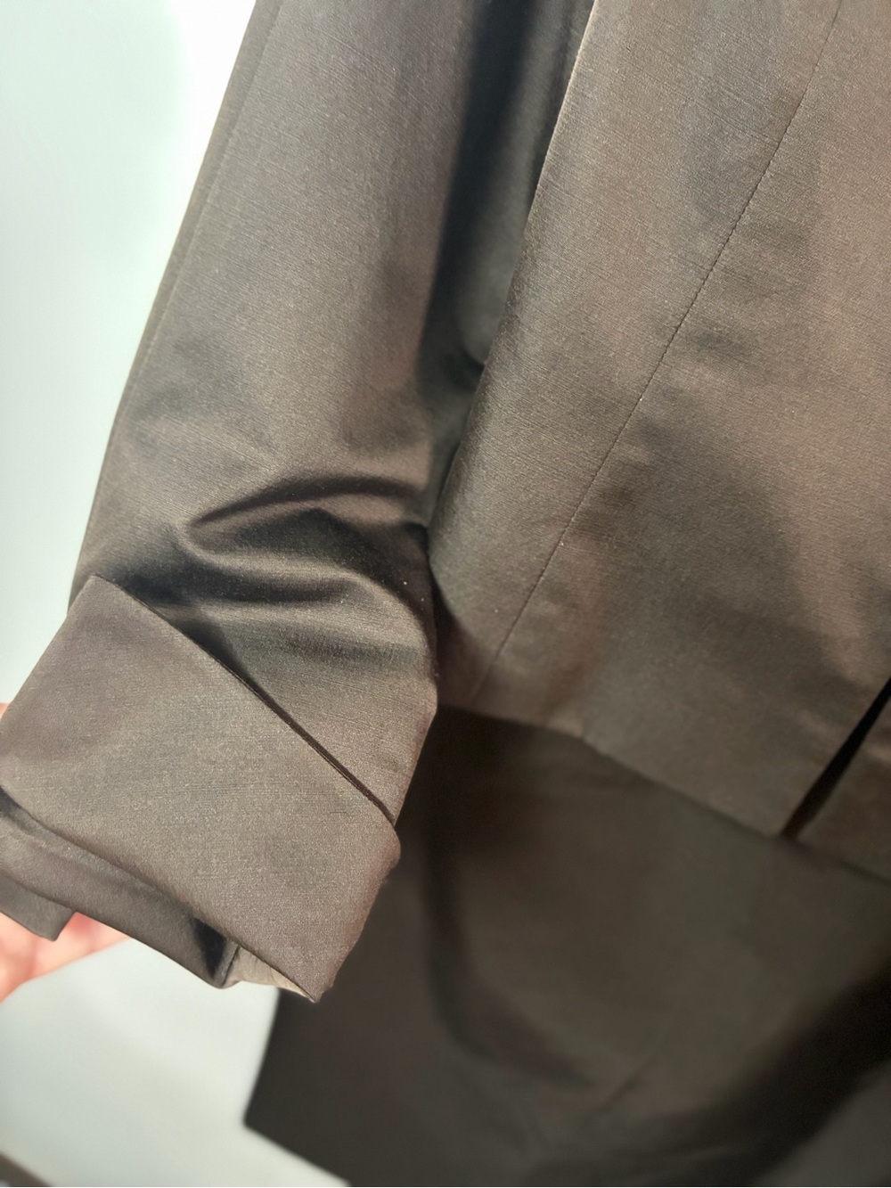Carolina Herrera Brown Midi Dress Suit… Jacket size 8 and dress size 10 - Picture 3 of 8
